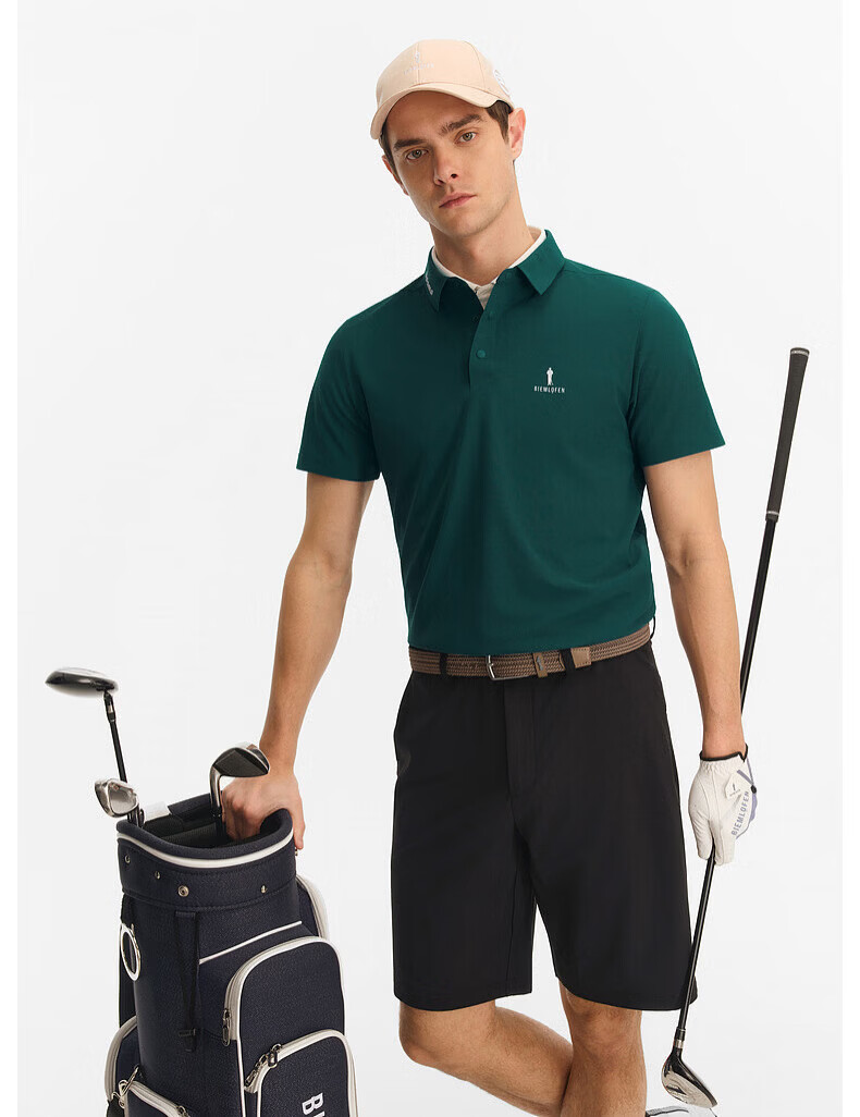 Biyinlefen Golf [Moisture-Wicking Quick-Dry] 2026 Spring Summer New Men's Sports Casual Stretch Comfortable Breathable Skin-Friendly Short Sleeve Polo Shirt 2